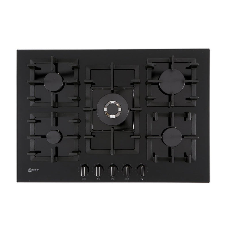 Neff T27CS59S0 - Black 5 Zone Gas Hob