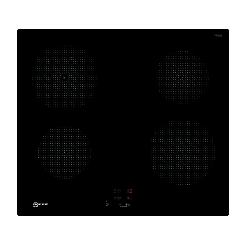 Neff T36CA50X1U - Black 4 Zone Induction Hob - Display