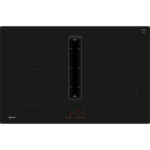 Neff V58NBS1L0 - Black 4 Zone Venting Hob - B energy