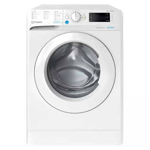 Indesit BWE 101486X W UK N - White Freestanding 10KG Washing Machine - 1400 RPM - A energy