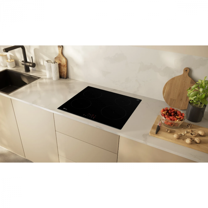 Neff T36FBE1L0G - Black 4 Zone Electric Hob