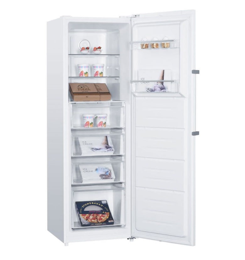 Teknix T60FNF2W - White Freestanding Frost Free Freezer - F energy