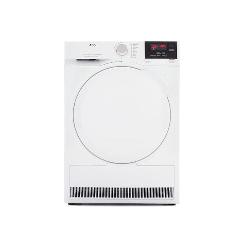 AEG T6DBG720N - White 7KG Condenser Tumble Dryer - B energy - Display