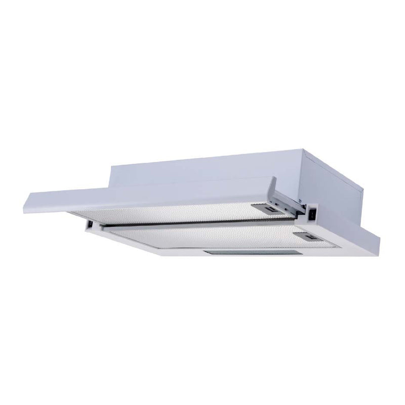 Montpellier TCH291 - Stainless Steel 90cm Telescopic Extractor Hood - 200m³/h Extraction - A Energy Rated