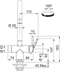 Franke FMWHMBK-ELEC4J - Black