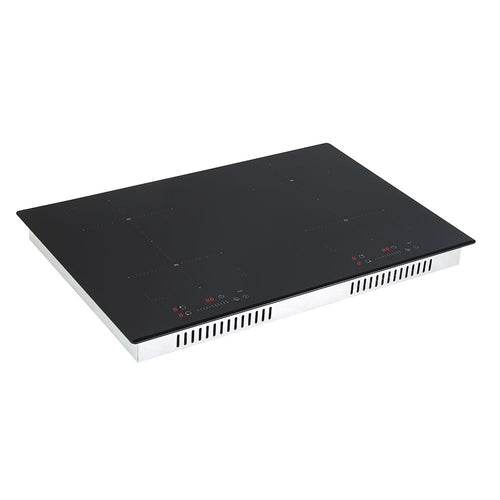 Teknix BITK278IHS - Black Glass Induction Hob - 4 Zones