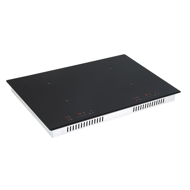 Teknix BITK278IHS - Black Glass Induction Hob - 4 Zones