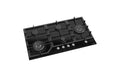 Teknix BITK290GH5B - Black Glass 90cm Gas Hob - 5 Burner