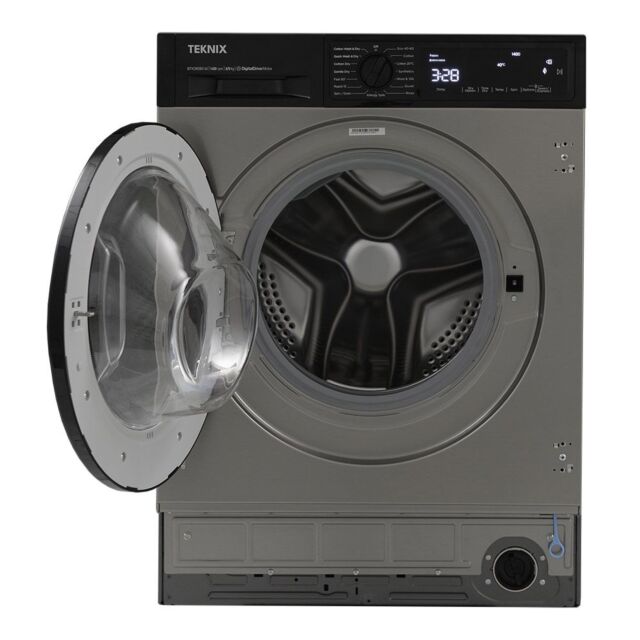 Teknix BITK2WD8514X 8kg/5kg Integrated Washer Dryer – 1400rpm