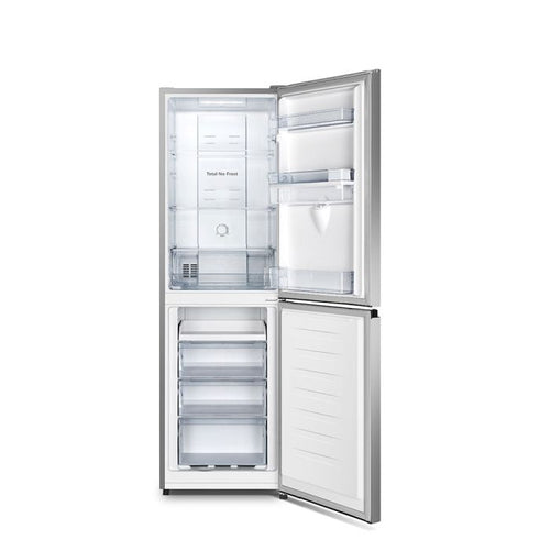Teknix FFH1825WS - Silver Freestanding 50/50 Frost Free Fridge Freezer - F energy - Display