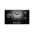 Teknix SCGH751B - Black 5 Zone Gas Hob