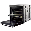 Teknix SCS63PX - Stainless steel Built in Electric Single Oven - Pyrolytic cleaning - A energy