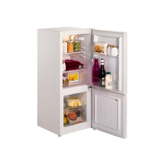 Teknix SF114W - White Freestanding 60/40 Smart Frost Fridge Freezer - E energy - Display