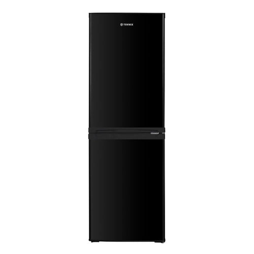 Teknix STF1448B - Black Fridge Freezer - 144cm - E Energy Rating