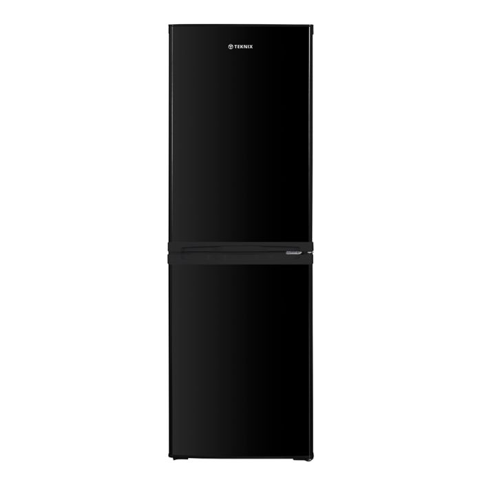 Teknix STF1448B - Black Fridge Freezer - 144cm - E Energy Rating