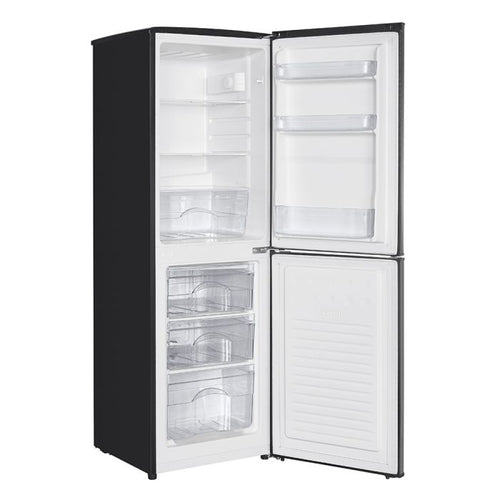 Teknix STF1448B - Black Fridge Freezer - 144cm - E Energy Rating