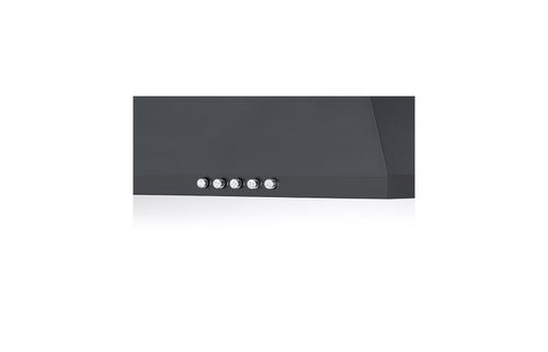 Teknix TKCH26B - Black Chimney Hood - 60cm Width - A Energy