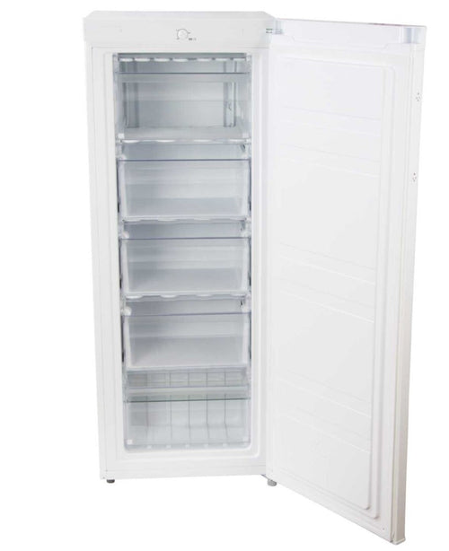 Statesman TF160LWE - White Freestanding Manual Defrost Freezer - F energy - Display