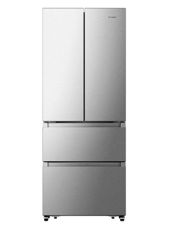 Teknix THFD17870X - Silver Freestanding American Frost Free Fridge Freezer - E energy