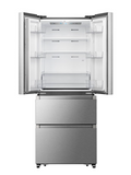 Teknix THFD17870X - Silver Freestanding American Frost Free Fridge Freezer - E energy