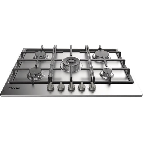 Indesit THP 751 W/IX/I - Stainless steel 5 Zone Gas Hob