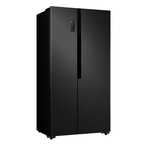 Teknix THSBS1791PBIX - Black American Frost Free Fridge Freezer - E energy