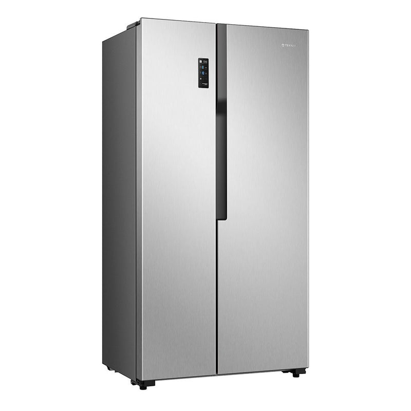 Teknix THSBS1791PX - Silver American Frost Free Fridge Freezer - E energy