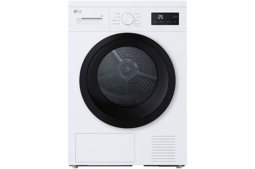 LG RHA1008NWK - White 8KG Heat Pump Tumble Dryer - D Energy