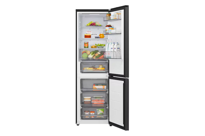 LG GBBSJ10DEP - Black 333L Tall Fridge Freezer - 220L Fridge 113L Freezer - D Energy