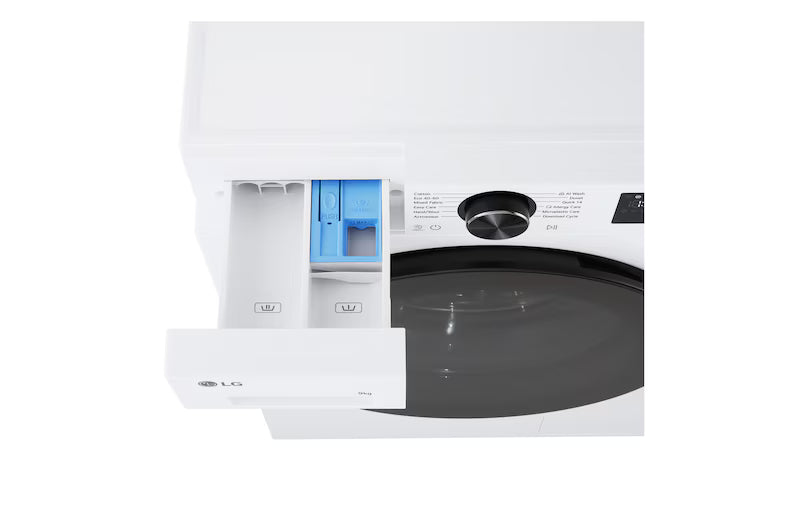 LG F2X50S9NLB - White 9KG Washing Machine - 1200RPM - A energy