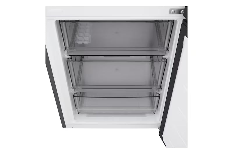 LG GBBSJ10DEP - Black 333L Tall Fridge Freezer - 220L Fridge 113L Freezer - D Energy
