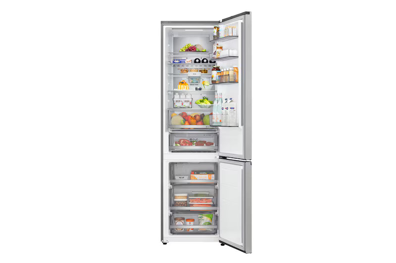 LG GBBSJ10EPY - Silver 333L Fridge Freezer - E Energy Rating