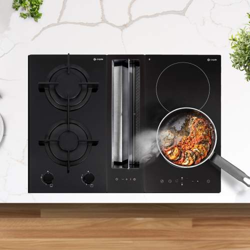 Caple DD523BK - Black 52cm Downdraft Extractor - 680 m³/h - A+++ energy