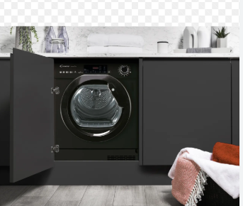 Candy BCTDH7A1TCEB - Black Integrated 7KG Integrated Dryer - A+ energy