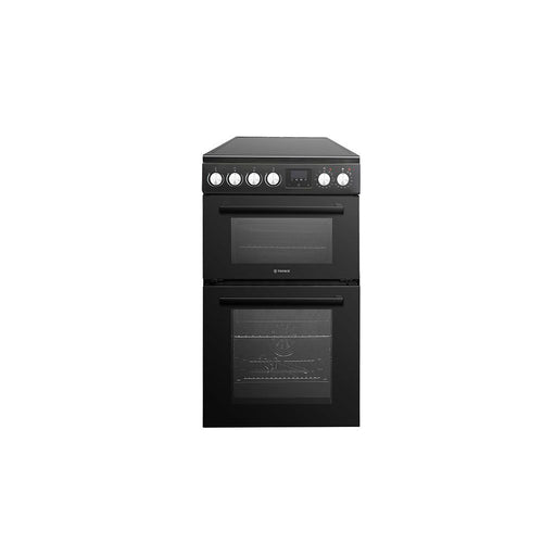 Teknix TKED54B - Black 4 Zone Electric Double Oven - Manual cleaning - A energy