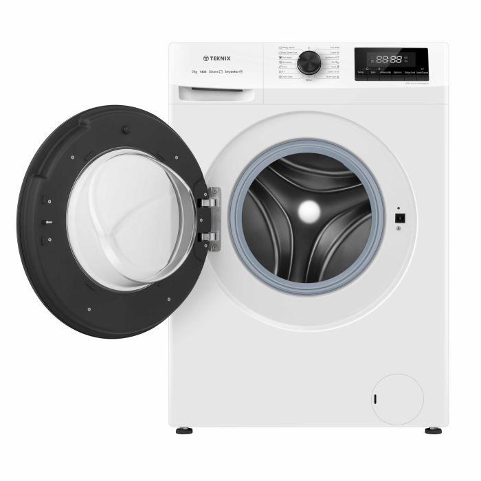 Teknix TKW8142HW - White Freestanding 8KG Washing Machine - 1400 RPM - A energy