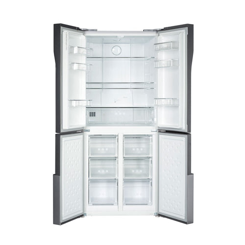 Teknix TMD4801803S - Stainless steel Frost Free Fridge Freezer - E energy