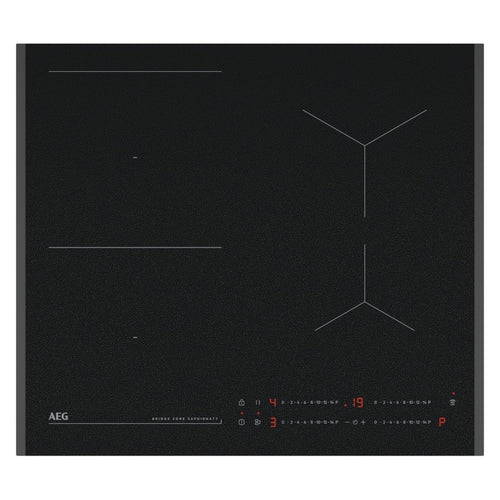 AEG TO64IB00FZ - Black 60cm Induction Hob - 4 Cooking Zones