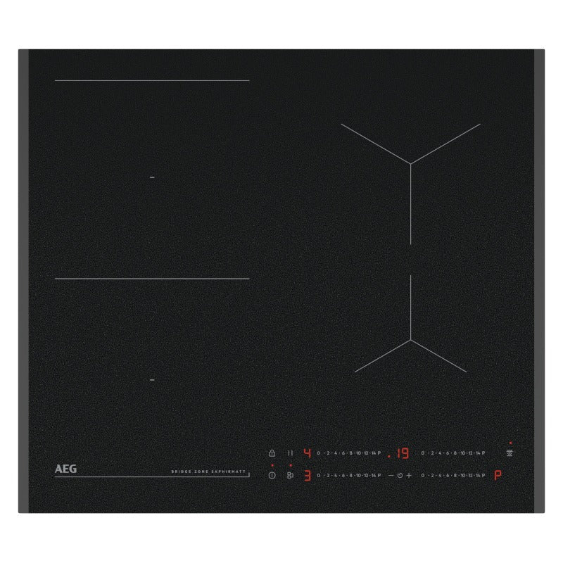 AEG TO64IB00FZ - Black 60cm Induction Hob - 4 Cooking Zones