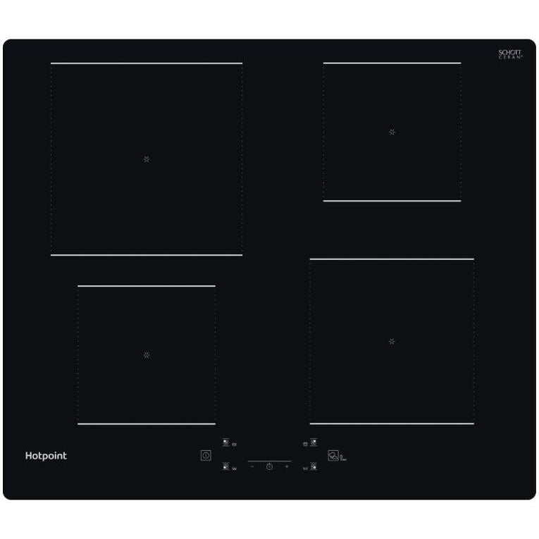 Hotpoint TQ 1460S NE - Black 4 Zone Induction Hob