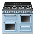 Smeg TR4110AZ - Blue 7 Zone Dual Fuel Cooker - A/A energy