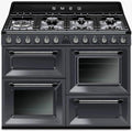 Smeg TR4110GR - Slate Grey 7 Zone Dual Fuel Range Cooker - A/A energy - Display