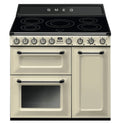 Smeg TR93IP - Cream 5 Zone Electric Cooker - A/B energy