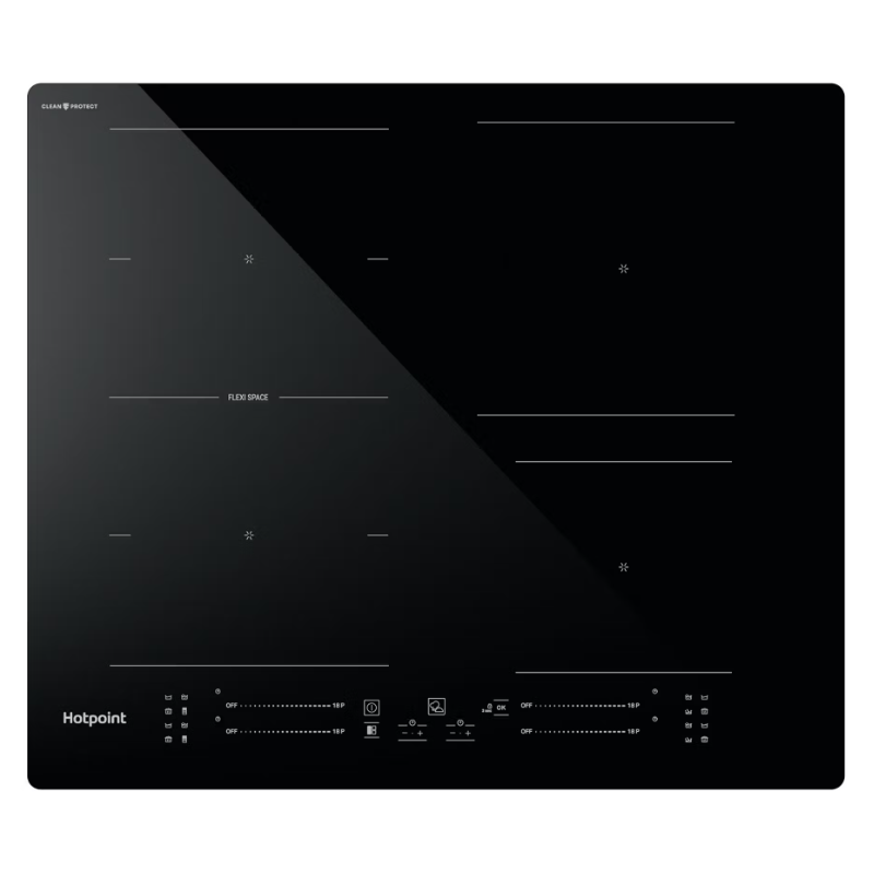 Hotpoint TS 3560F CPNE - Black 4 Zone Electric Hob