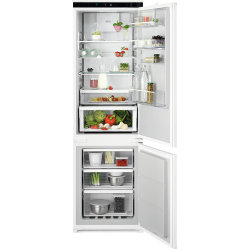 AEG TSC7M181DS - White Integrated 60/40 Frost Free Fridge Freezer - D energy