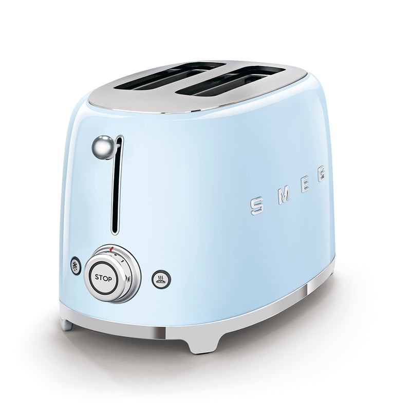 Smeg TSF01PBUK - Blue Toaster