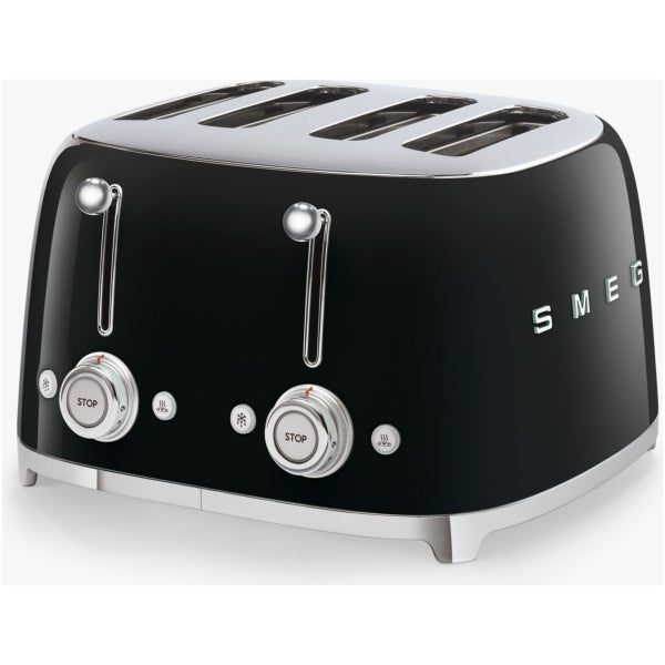 Smeg TSF03BLUK - Black Toaster – Appliance World