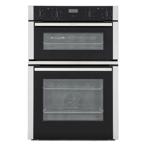 Neff U1ACE2HN0B - Stainless steel Built in Electric Double Oven - A/B energy