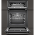 Neff U2ACM7HG0B - Graphite Built in Electric Double Oven - Pyrolytic cleaning - A energy