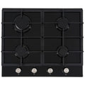 Cata UBGOG601BK - Black 4 Zone Gas Hob